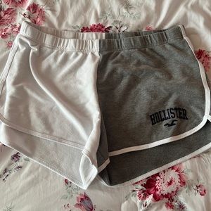 Hollister split dye comfy shorts!